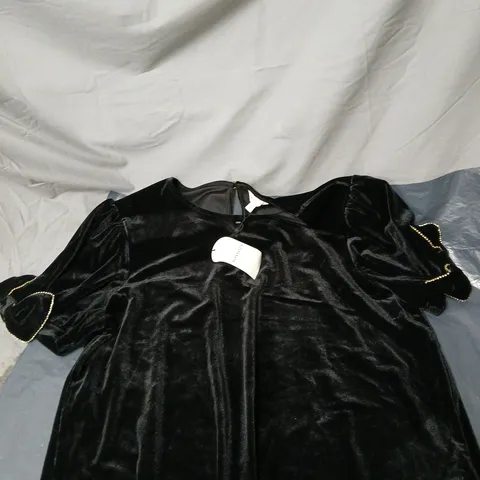 MONSOON VITA BOW BLACK TOP SIZE LARGE