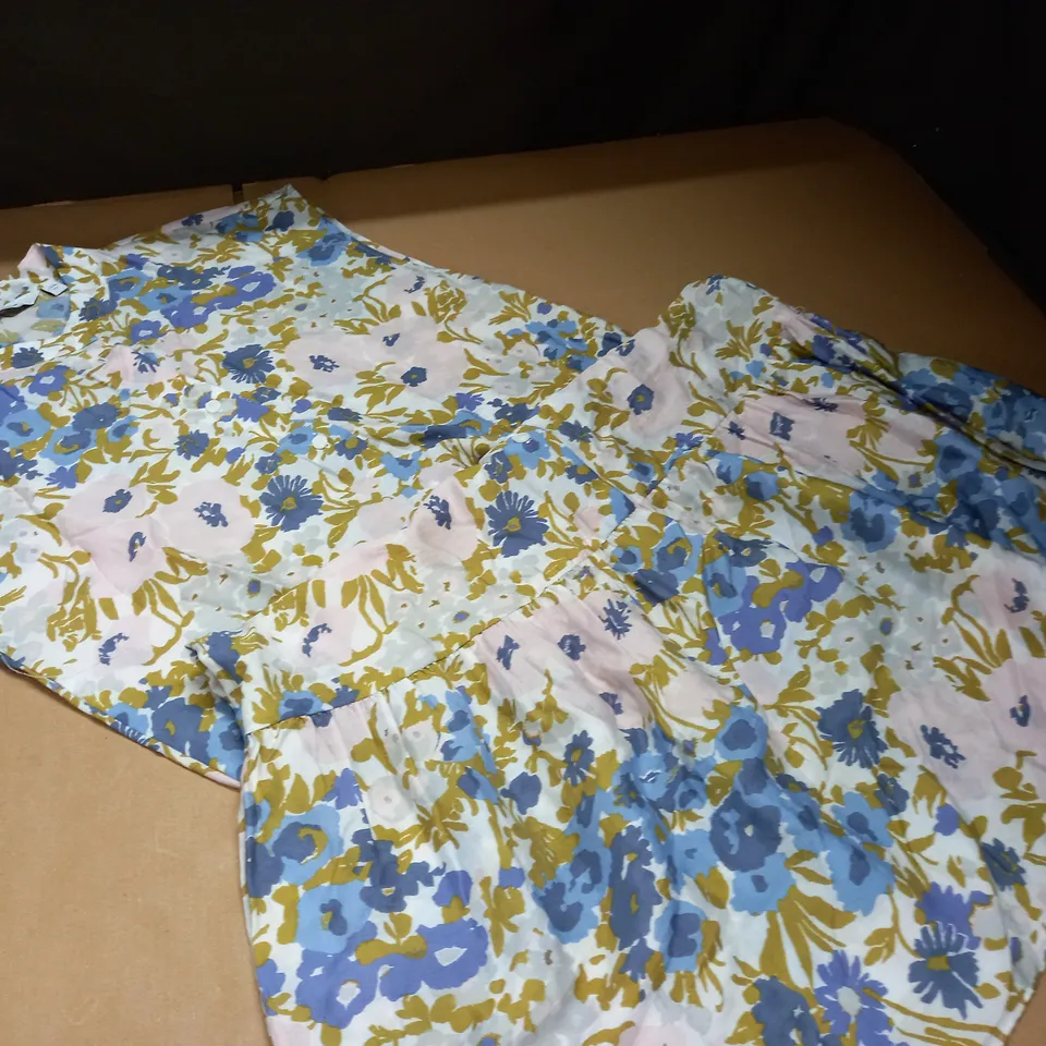 & OTHER STORIES FLORAL SLEEVELESS DRESS - EUR S