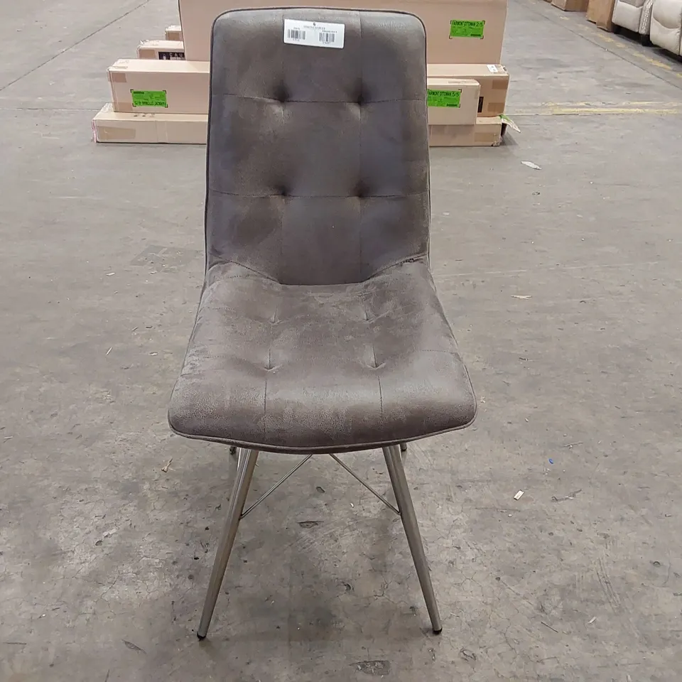 DESIGNER GREY DINING CHAIR (1 ITEM)