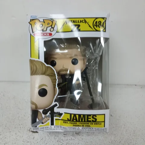 FUNKO POP! ROCKS JAMES HETFIELD (METALLICA) VINYL FIGURE – BOXED