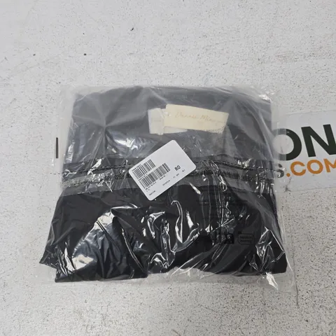 DANNI MINOUGE CROPPED BLAZER BLACK SIZE 12