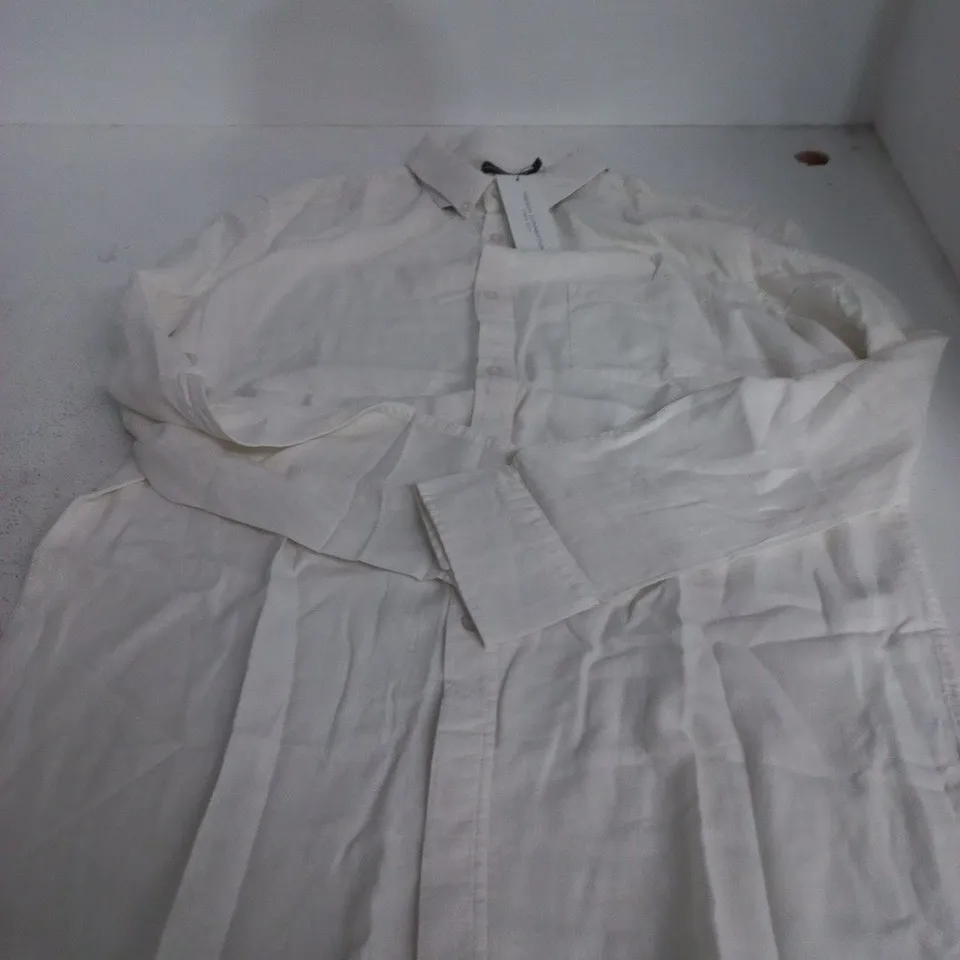 FRENCH CONNECTION WHITE SHIRT – MEN'S, UK L