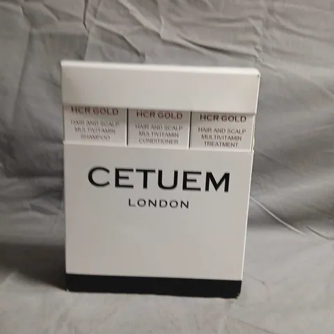 CETUEM LONDON HAIR & SCALP MULTIVITAMIN TREATMENT BOX - X3 