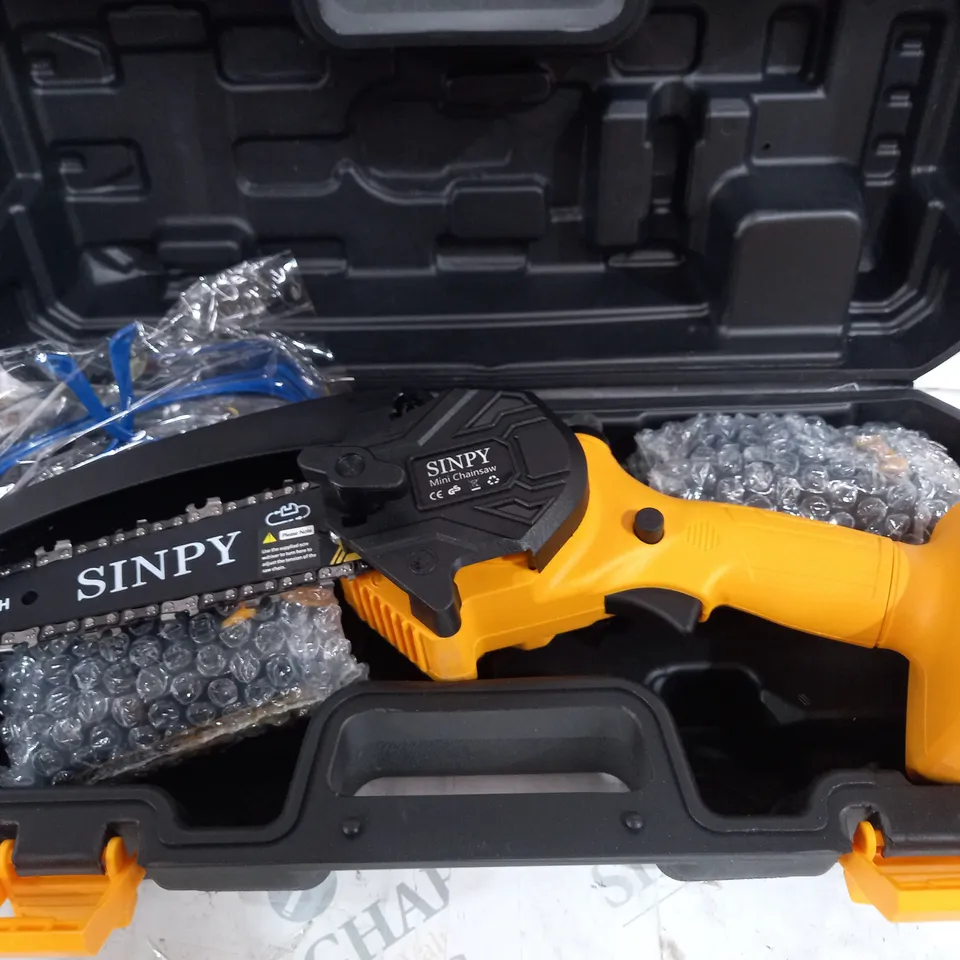 BOXED SINPY MINI CORDLESS CHAINSAW