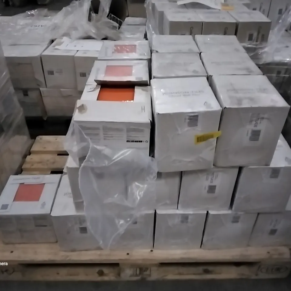 PALLET OF APPROXIMATELY 37 BOXES OF 25 BRAND NEW ASTUCE ORANGE 20X20CM TILES - EACH PACK COVERS APPROXIMATELY 1M² (TOTAL APPROX. 37 SQ.METRES)