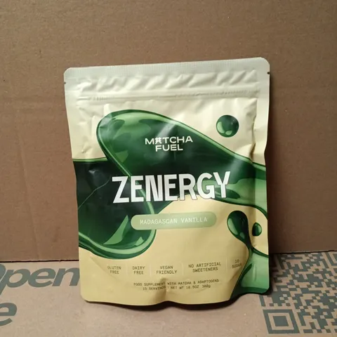 MATCHA FUEL ZENERGY MADAGASCAN VANILLA 300G SUPPLEMENT