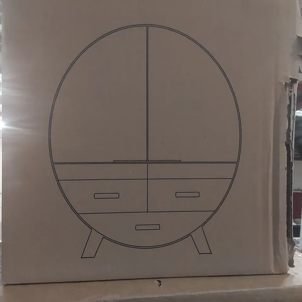 BOXED NEO WALL MOUNTED 2-DRAWER VANITY UNIT (1BOX )