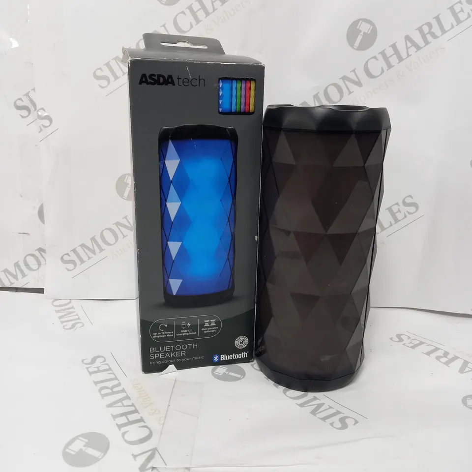 BOXED ASDA TECH BLUETOOTH SPEAKER 