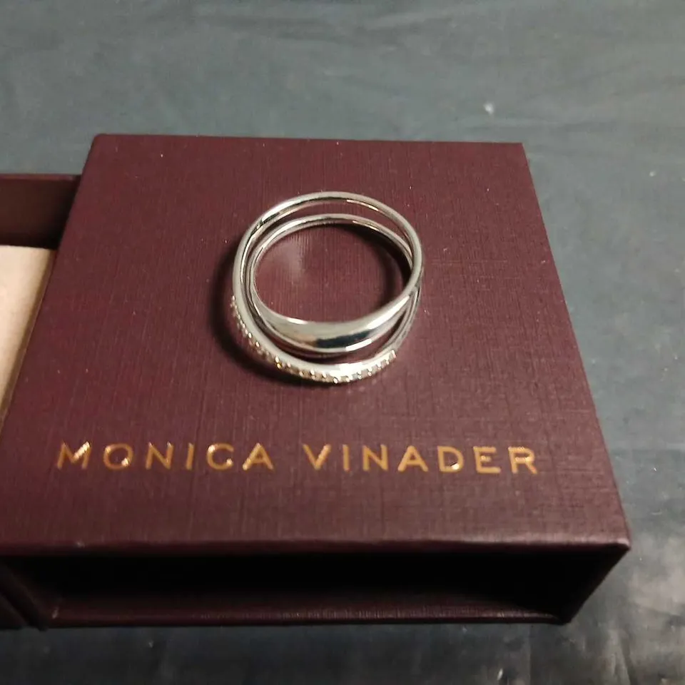 MONICA VINADER STERLING SILVER RING