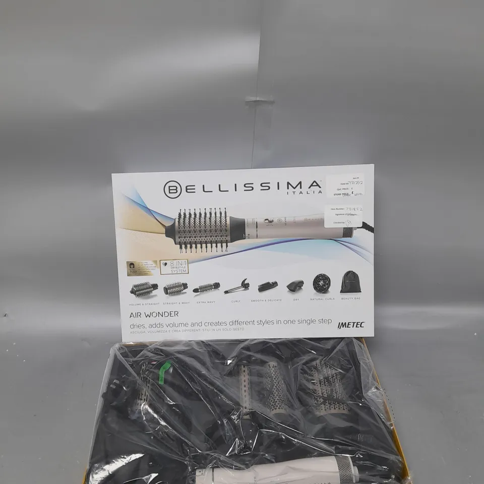 BELLISSIMA AIR WONDER 8 IN 1 HOT AIR BRUSH