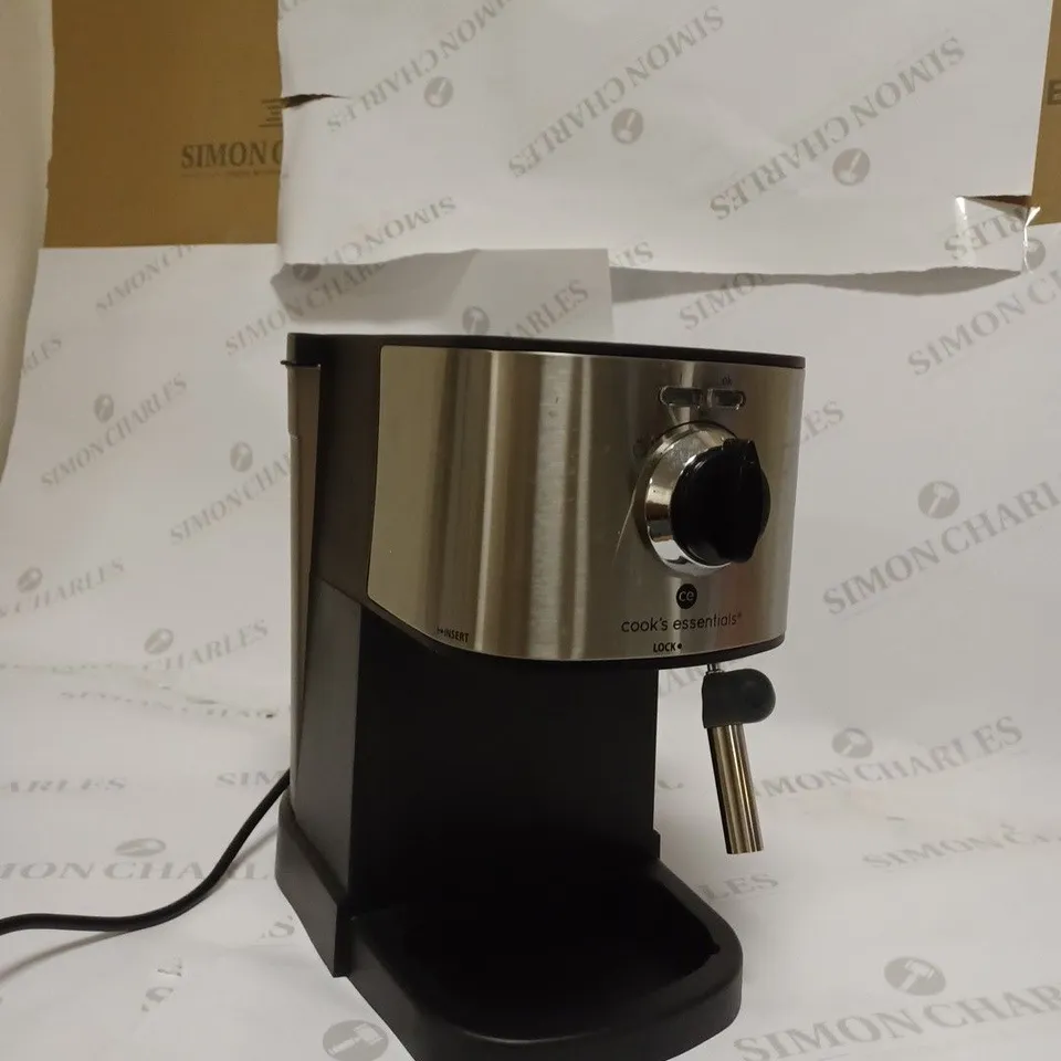 COOK'S ESSENTIALS PUMP ESPRESSO COFFEE MACHINE