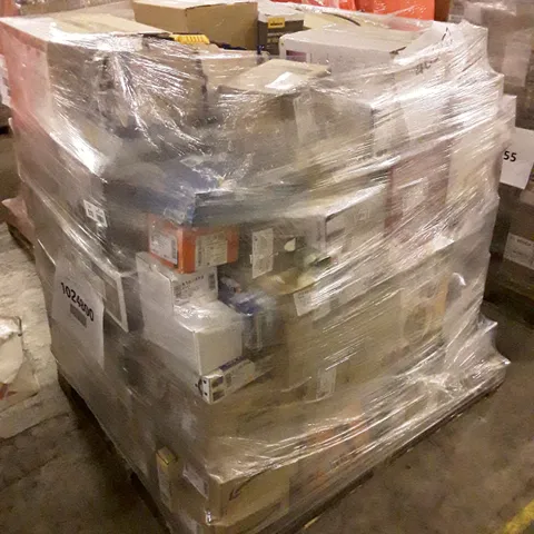 PALLET OF APPROXIMATELY 100 ASSORTED HOUSEHOLD & ELECTRICAL ITEMS INCLUDING