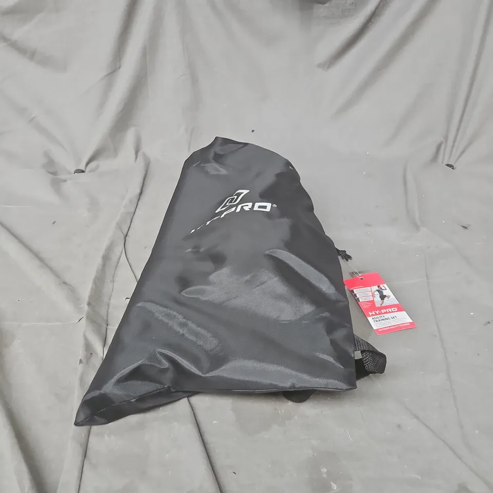 HY-PRO AGILITY TRAINING SET – OUTDOOR LADDER, CONES, PARACHUTE & CARRY BAG