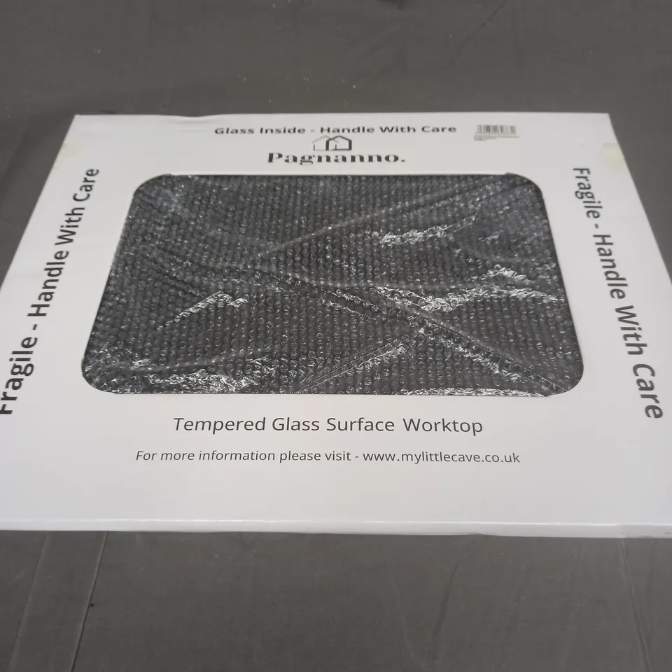 BOXED PAGNANNO TEMPERED GLASS SURFACE WORKTOP 