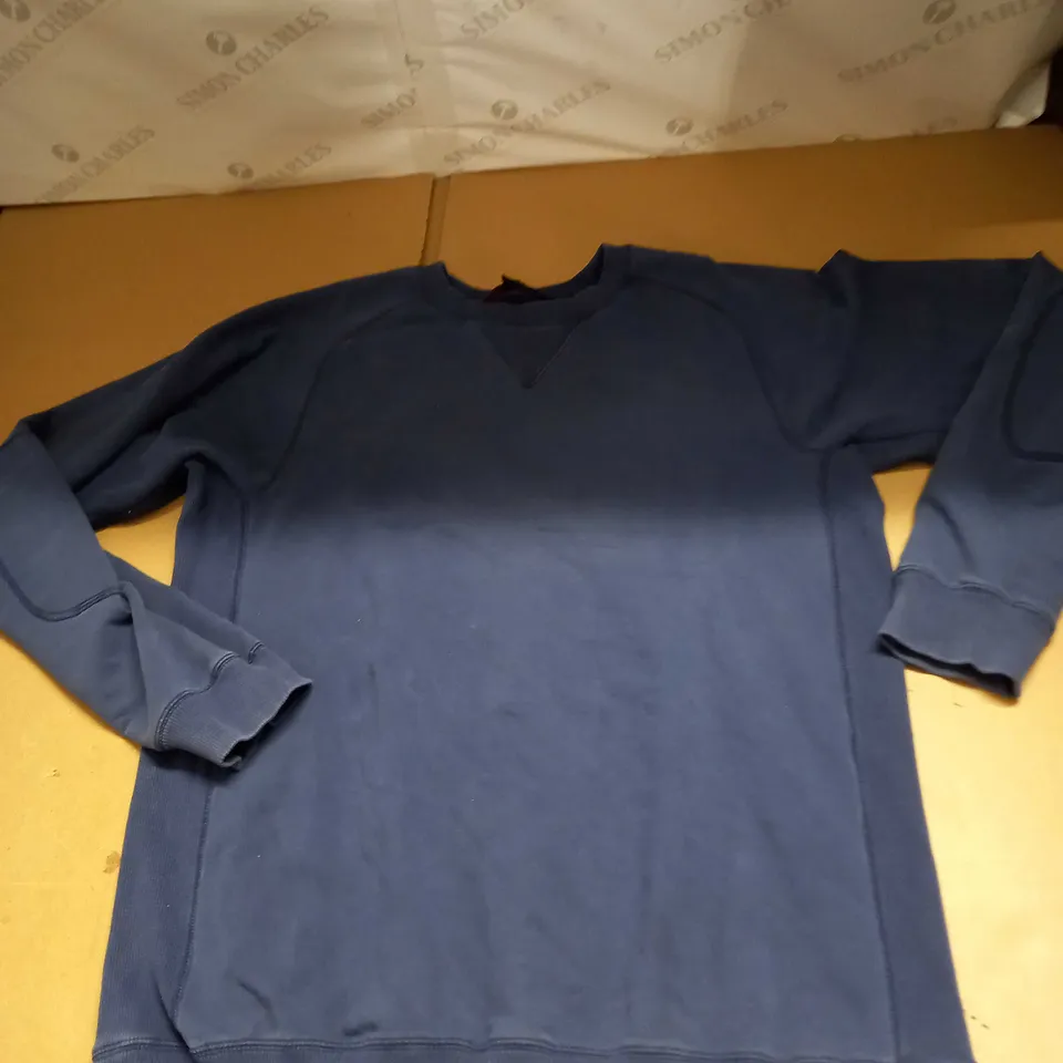 Y-3 NAVY SWEATSHIRT SIZE UNSPECIFIED