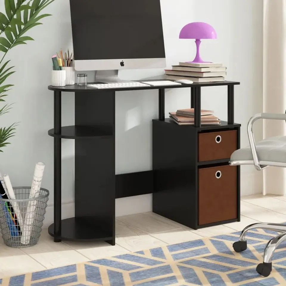BOXED BERLYN PENINSULA COMPUTER DESK