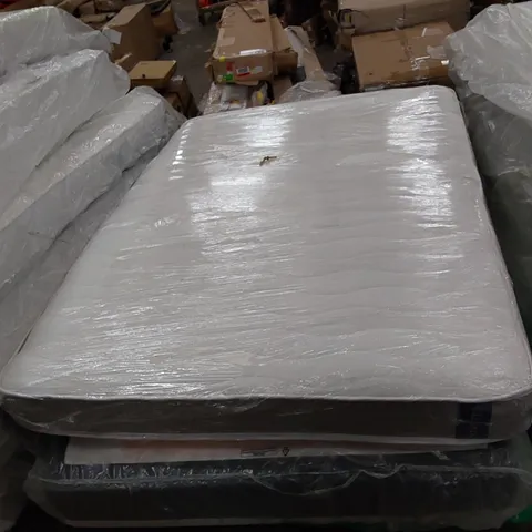 QUALITY BAGGED 4'6" ADAMINE SERENITY COIL SPRING MATTRESS