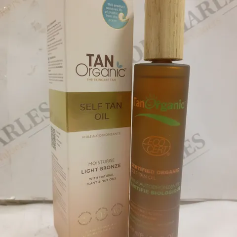 BOXED TAN ORGANIC SELF TANNING CERTIFIED OIL 100ML