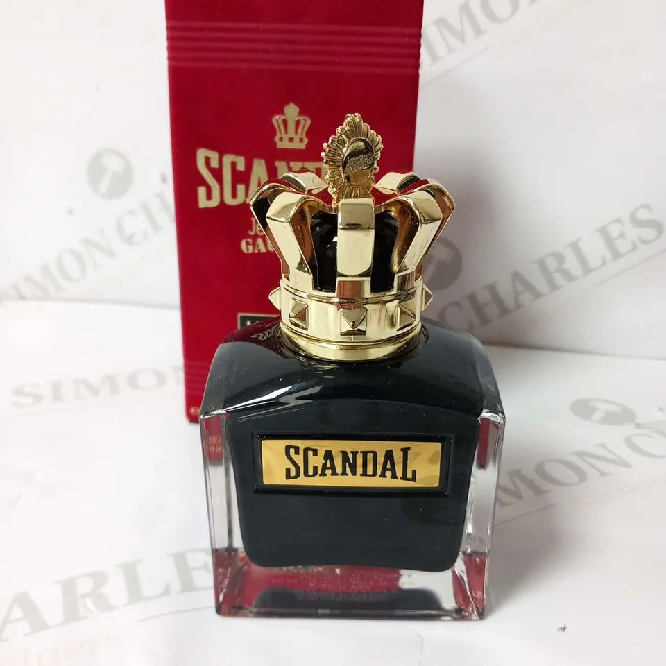 BOXED JEAN PAUL GAULTIER SCANDAL LE PARFUM RECHARGEABLE EAU DE PARFUM 100ML