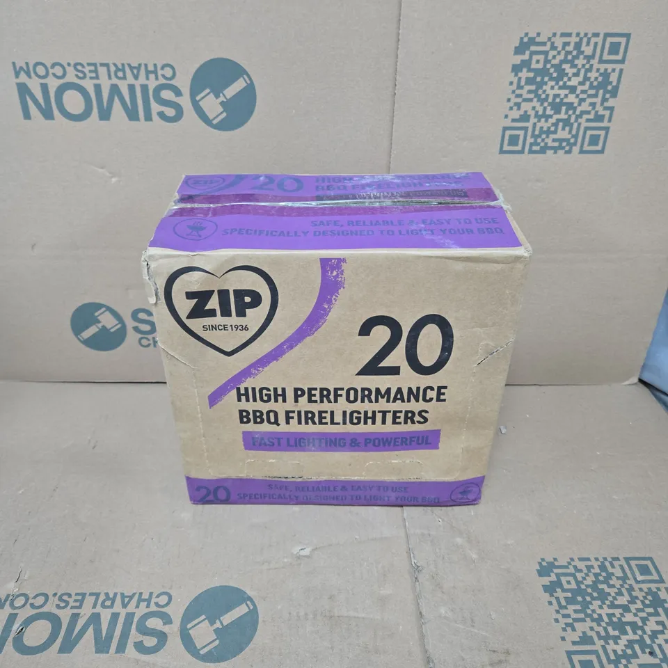 24 PACKS OF 20 ZIP BBQ FIRELIGHTERS