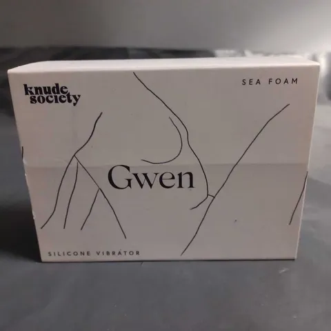 SEALED KNUDE SOCIETY GWEN PEBBLE VIBRATOR - SEA FOAM