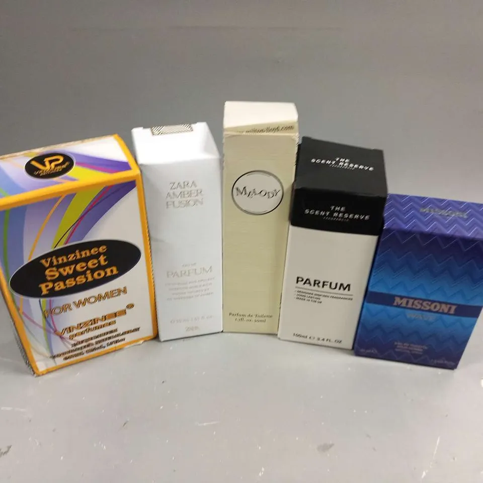 APPROXIMATELY 10 ASSORTED BOXED FRAGRANCES TO INCLUDE; SCENTIALS, THE SCENT RESERVE, ZARA AND MISSONI