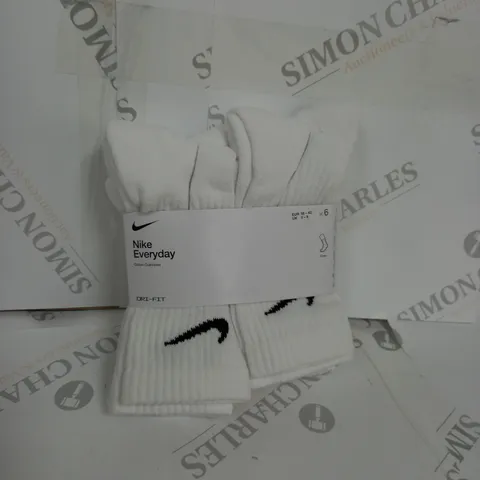 NIKE EVERYDAY SOCKS - PACK OF 6 - SIZE 5-8