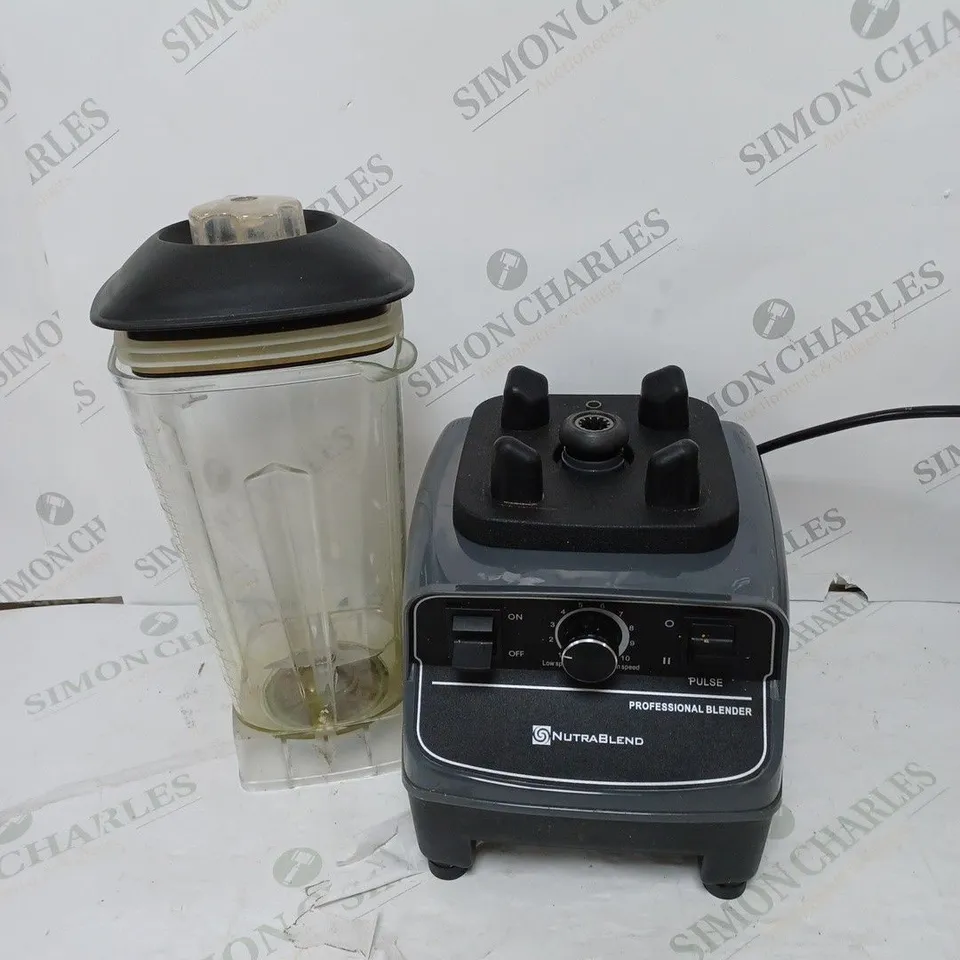 NUTRABLEND NB15001 PROFESSIONAL BLENDER 