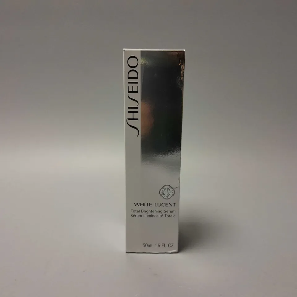 BOXED SHISEIDO WHITE LUCENT TOTAL BRIGHTENING SERUM (50ml)