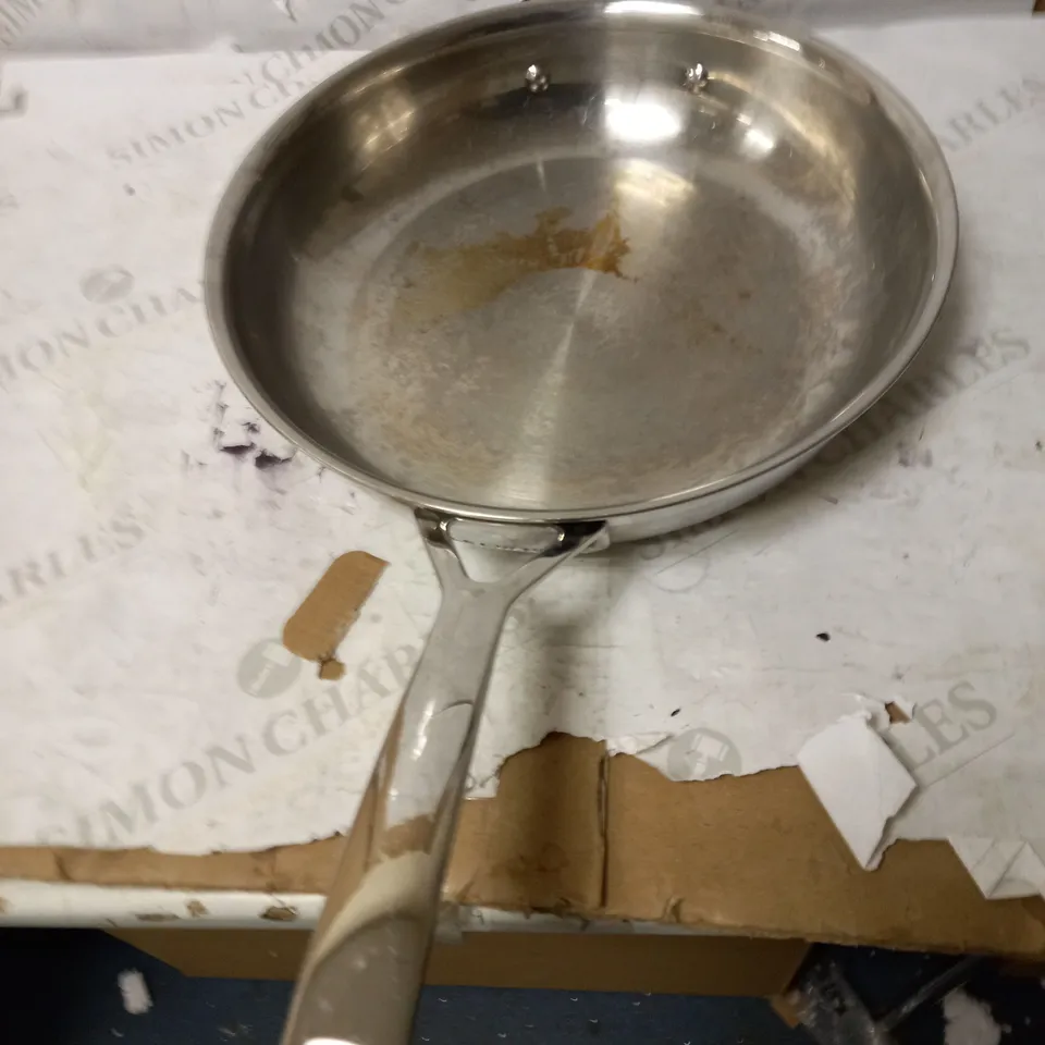 LE CRUESET STAINLESS STEEL FRYING PAN
