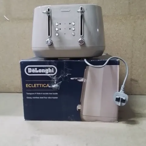 BOXED DELONGHI 4 SLICE TOASTER