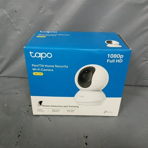 BOXED TAPO C200 SMART PLAN & TILT CAM 