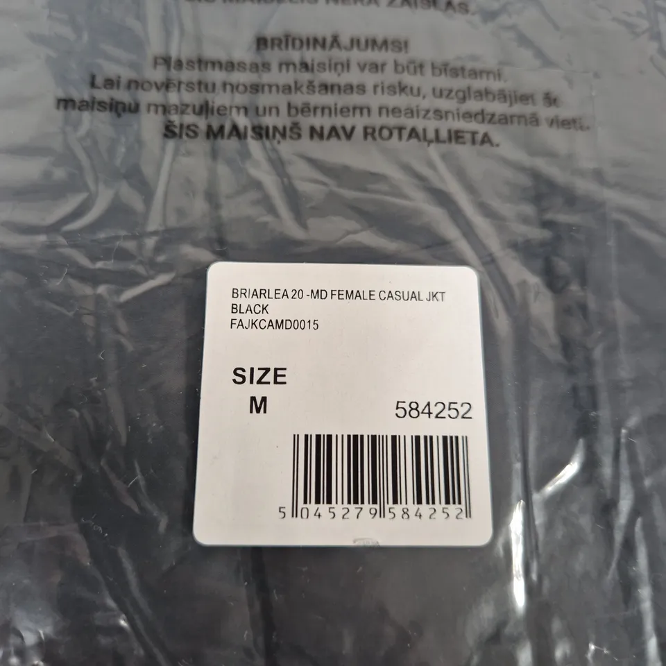 TRESPASS BRIARLEA 20 – WOMEN'S CASUAL JACKET, BLACK, SIZE M