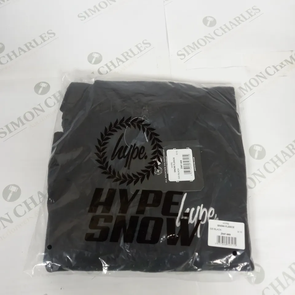 BAGGED HYPE SNOW FLEECE SIZE 9-10 YEARS