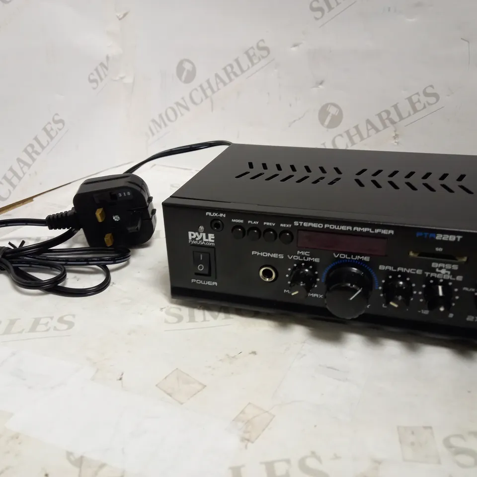 PYLE USA PTA22BT MINI 2X40W STEREO POWER AMPLIFIER RRP £92.99