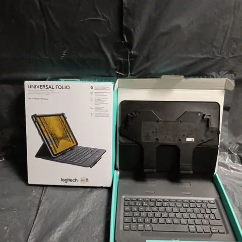 LOGITECH UNIVERSAL FOLIO KEYBOARD CASE FOR TABLET – GERMAN KEYBOARD