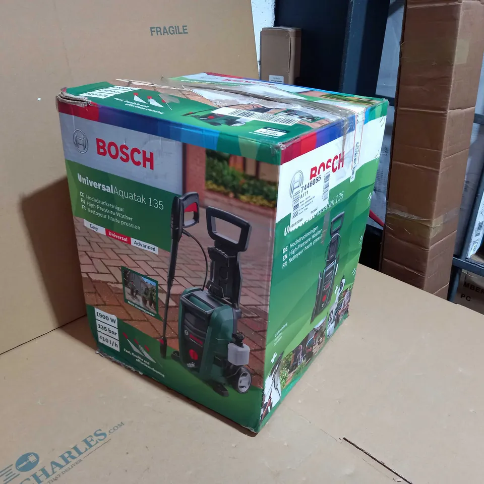 BOSCH UNIVERSAL AQUATAK 135 PRESSURE WASHER