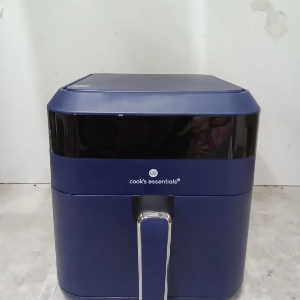 BOXED COOKS ESSENTIALS AIR FRYER (BLUE)