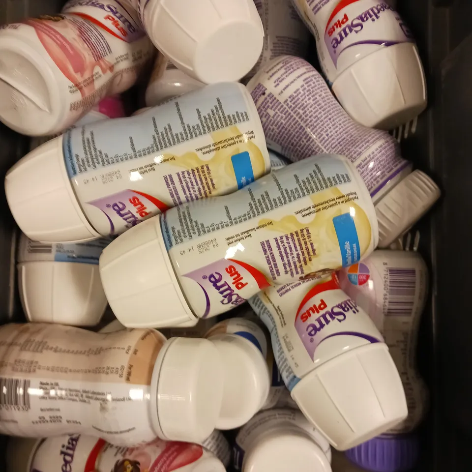 APPROXIMATELY 20 ASSORTED FOOD SUPPLEMENT DRINKS - COLLECTION ONLY 