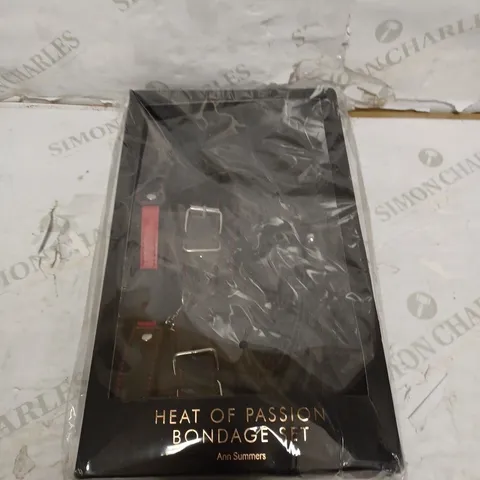 ANN SUMMERS HEAT OF PASSION BONDAGE SET