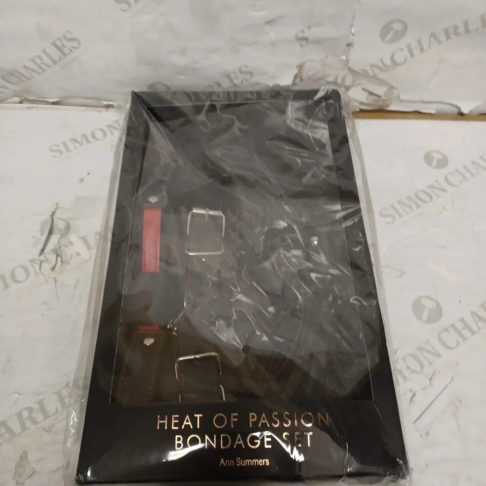 ANN SUMMERS HEAT OF PASSION BONDAGE SET 