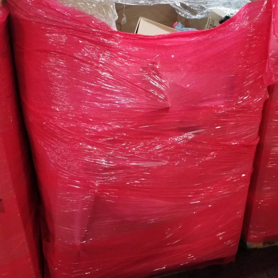 PALLET CONTAINING ASSORTED PRODUCTS INCLUDING MAGNETIC DART BOARD, XMAS DECORATIONS, LED INTEGRATED FIXTURE, TOILET SEAT, MICKI WEAVING LOOM 