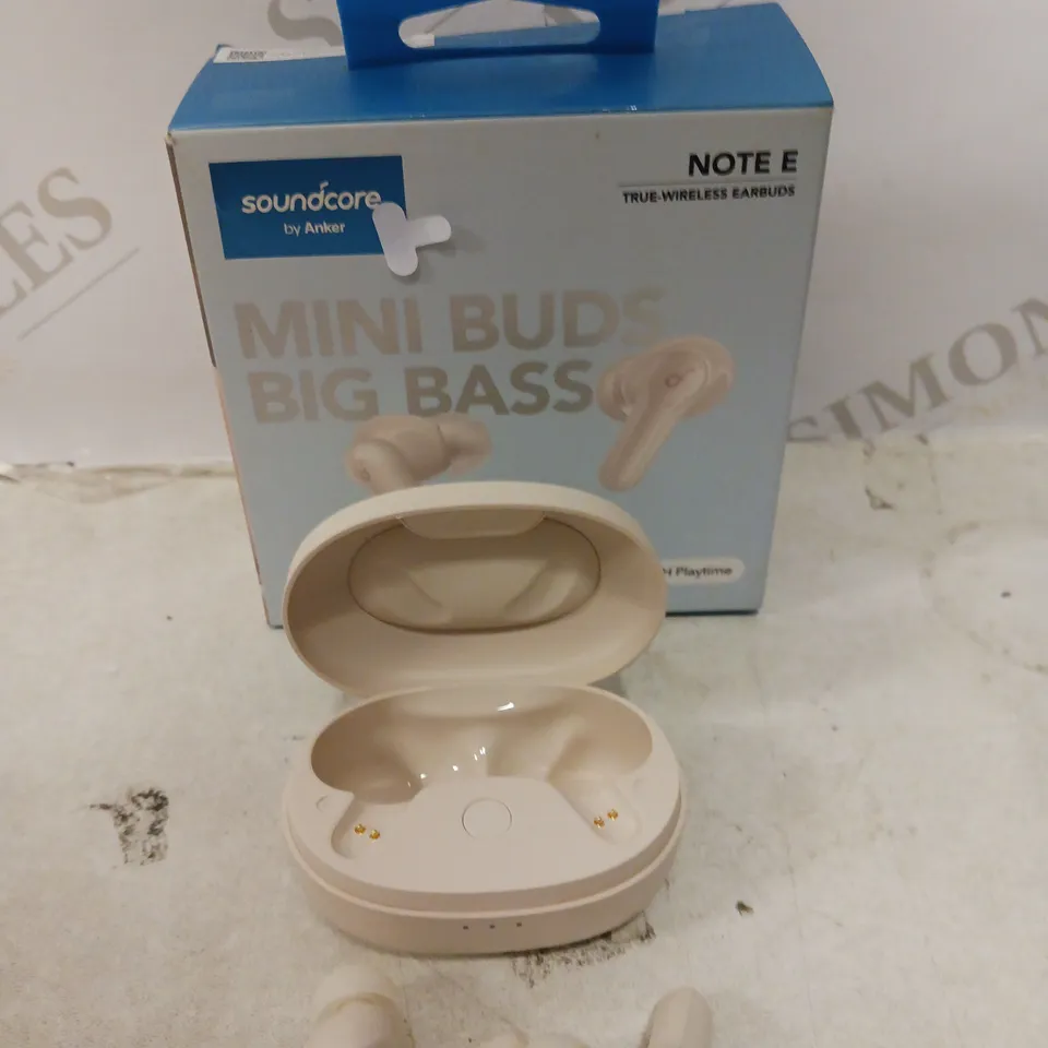 BOXED ANKER SOUNDCORE NOTE E MINI BUDS WIRELESS EARPHONES 