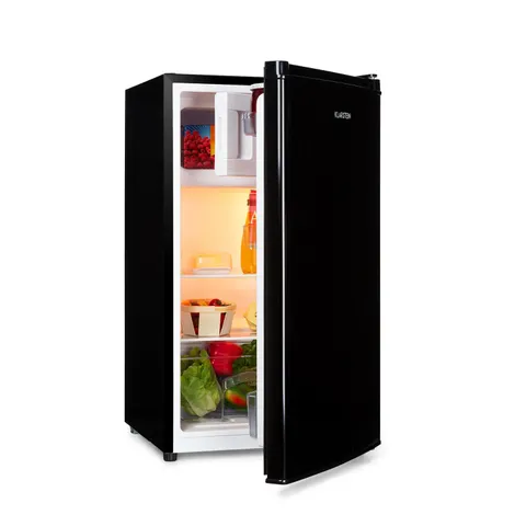 COOL COUSIN 48CM 81L SMALL FRIDGE FREEZER BLACK