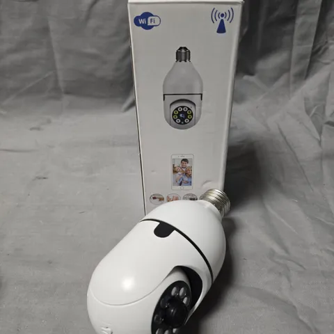 WIFI BULB CAMERA – SMART SECURITY LIGHT (E27 BASE) T-CP8040LF