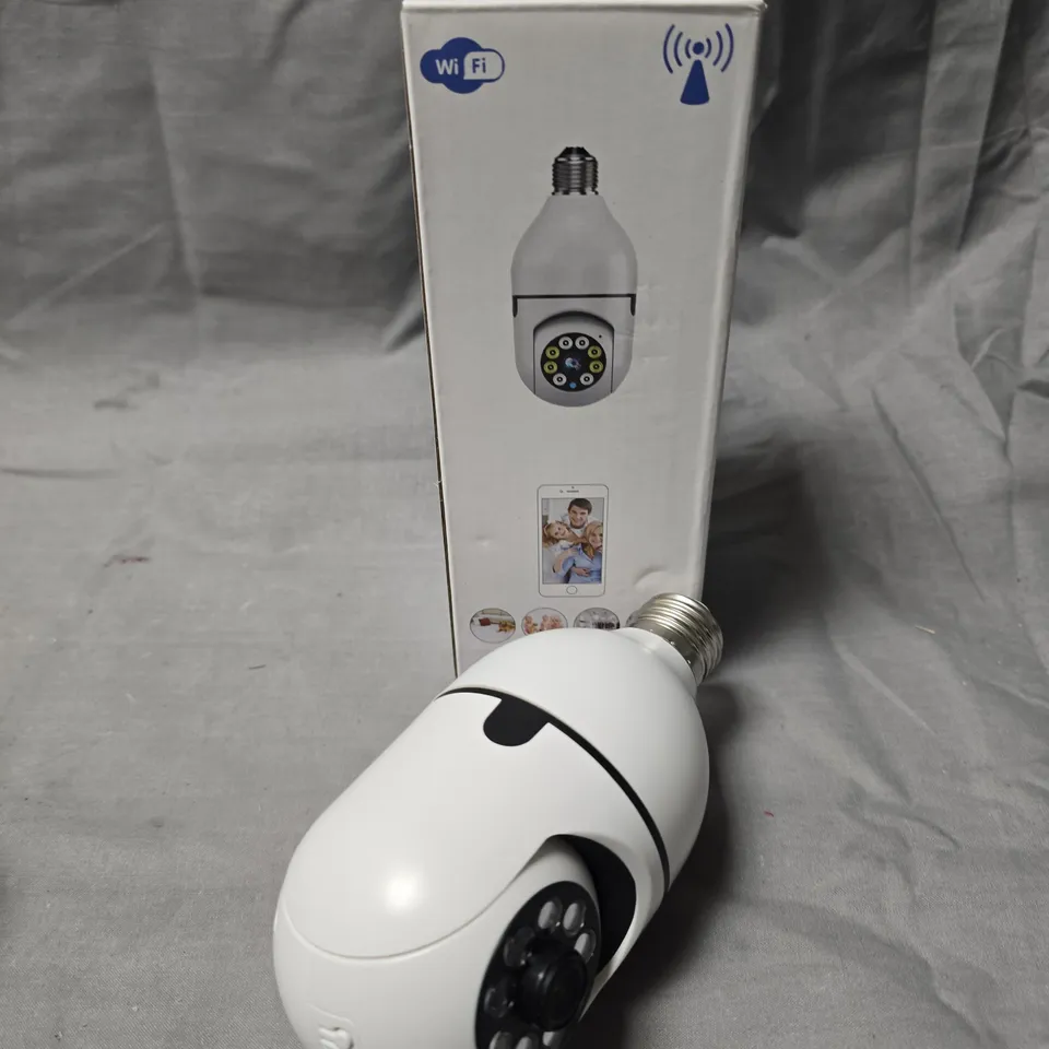 WIFI BULB CAMERA – SMART SECURITY LIGHT (E27 BASE) T-CP8040LF