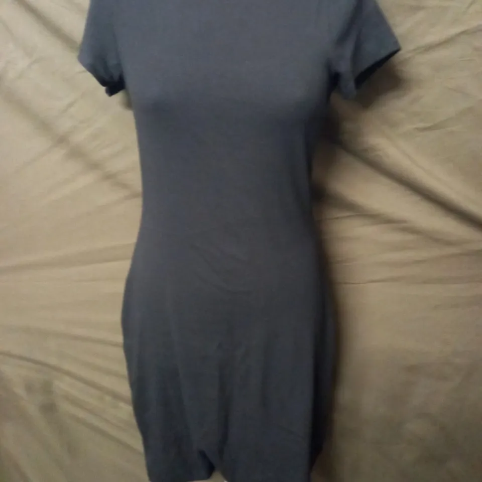 BODEN BLACK SHORT SLEEVE DRESS - UK 12 L