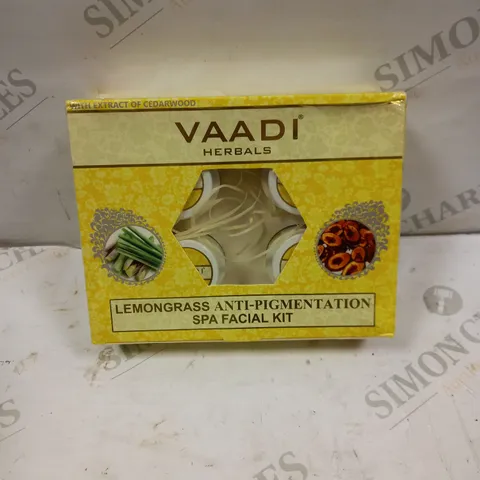 SEALED VAADI LEMONGRASS ANTI-PIGMENTATION SPA FACIAL KIT