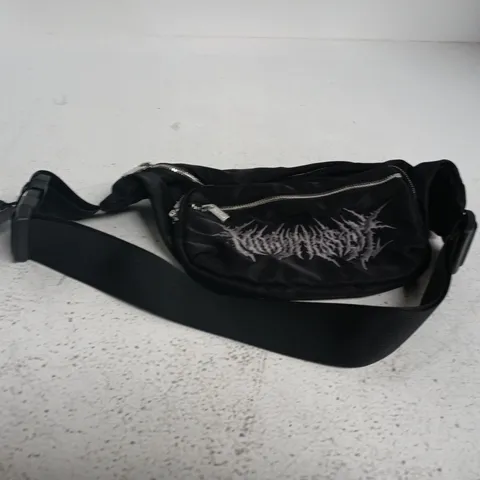 MARY WYATT LONDON VEX BUMBAG – BLACK, ONE SIZE