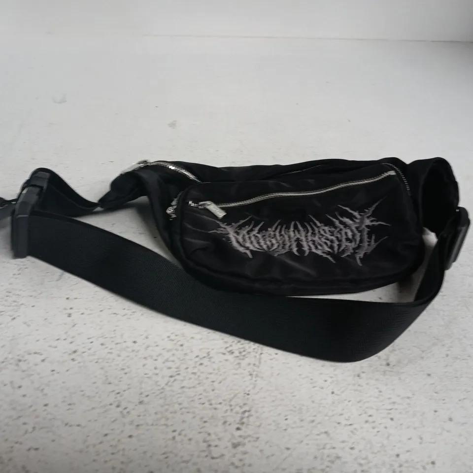 MARY WYATT LONDON VEX BUMBAG – BLACK, ONE SIZE